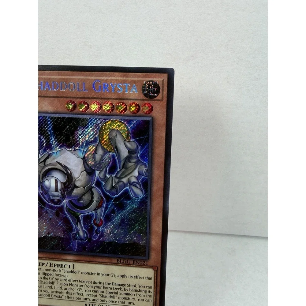 1ST EDITION TOHUSHADDOLL GRYSTA SECRET RARE BLGG-EN021 YUGIOH CARD
